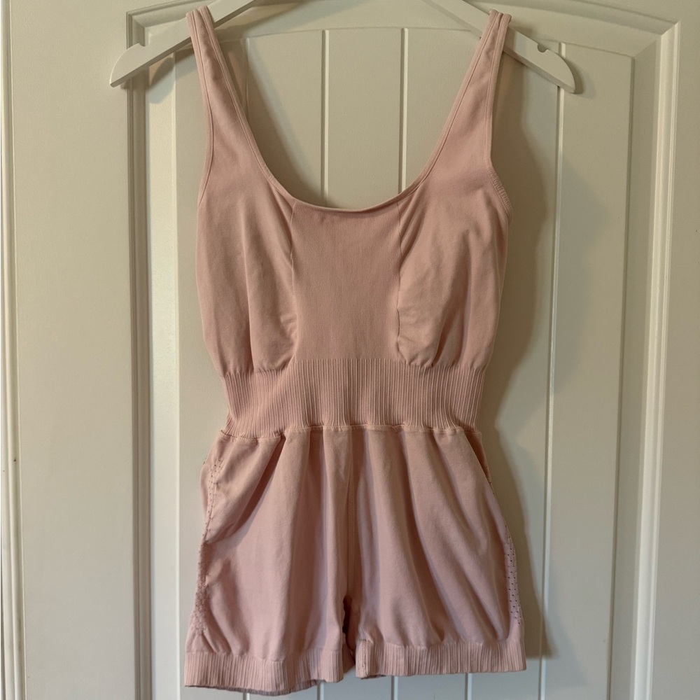 FP Movement by Free People Blush Pink Onesie Romper